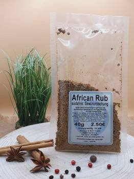 African Rub, Gewürzmischung