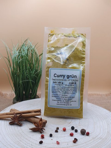 Curry Grün - aromatisch