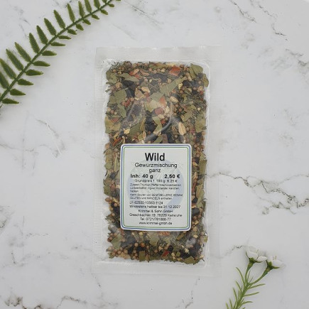 Wild Gewürzmischung - ganz