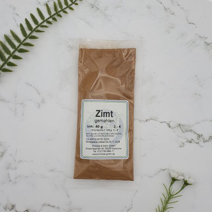 Zimt gemahlen