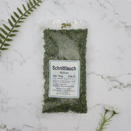 Schnittlauch, in Röhren