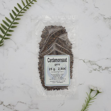 Cardamomsaat, ganz