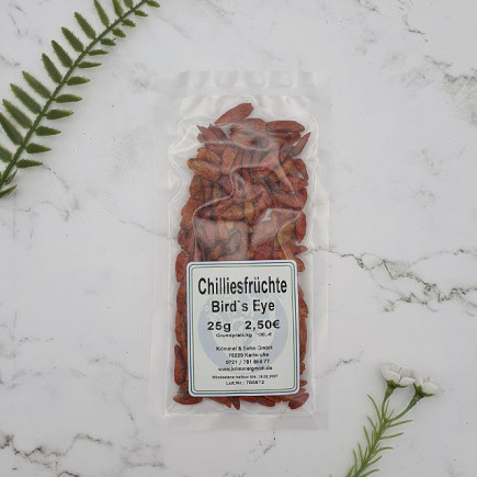 Chillies ganz,  Birds Eye