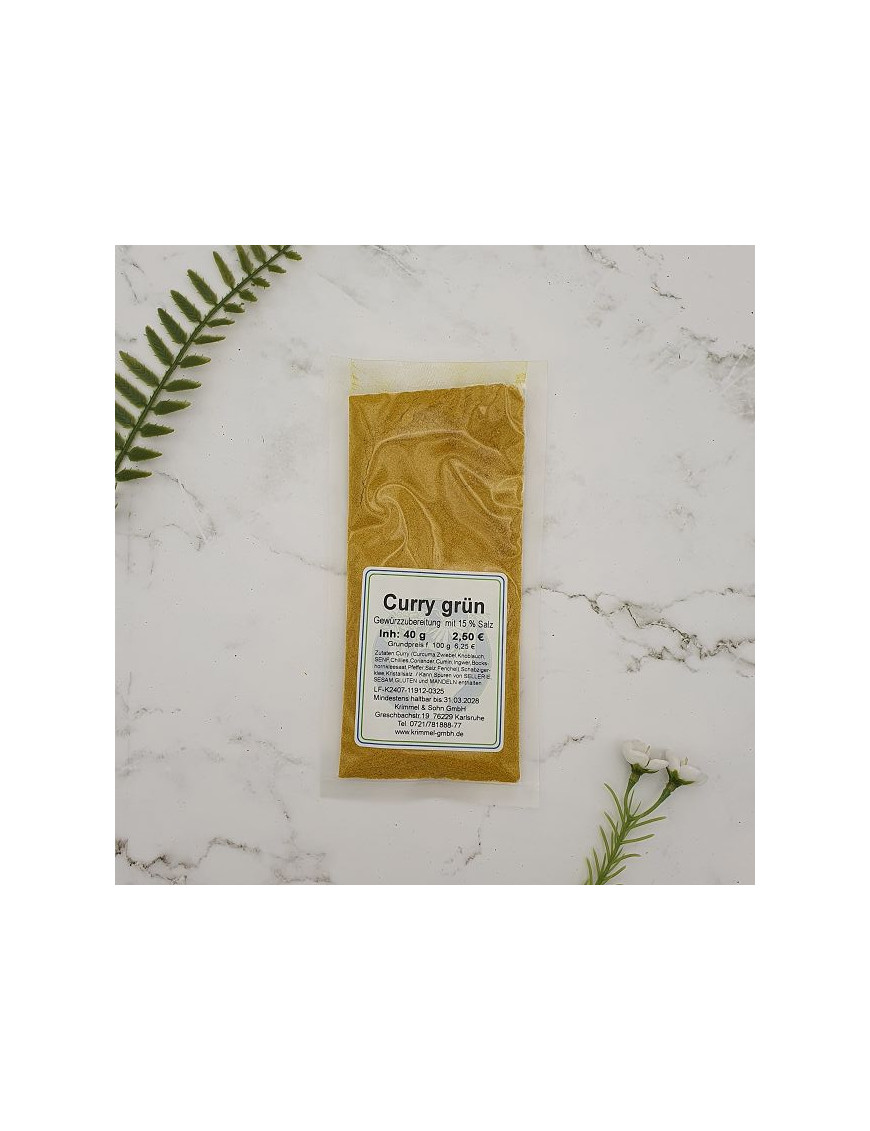 Curry Grün - aromatisch