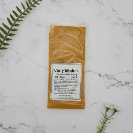 Curry Madras Gewürzzubereitung