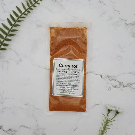Curry Rot - scharf