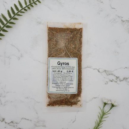 Gyros Gewürzzubereitung