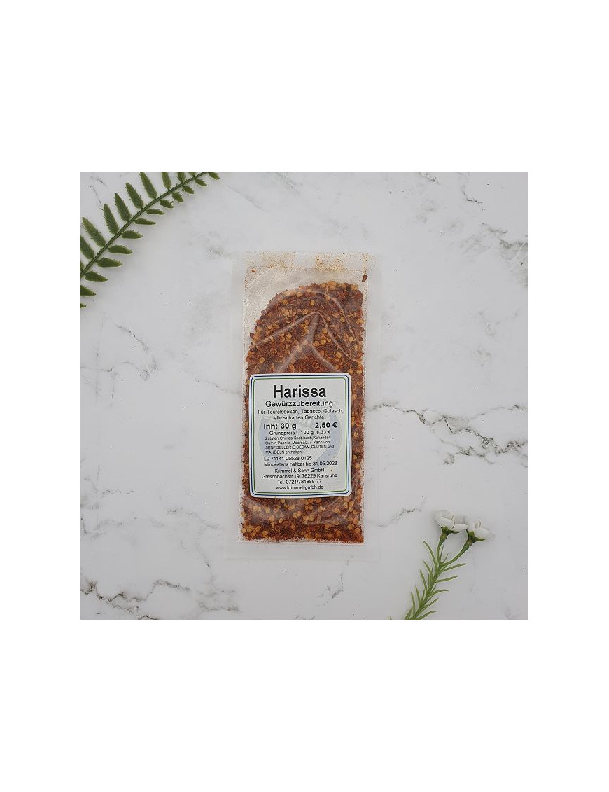 Harissa Gewürzzubereitung, scharf