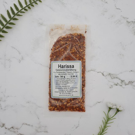 Harissa Gewürzzubereitung, scharf