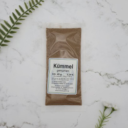 Kümmel gemahlen