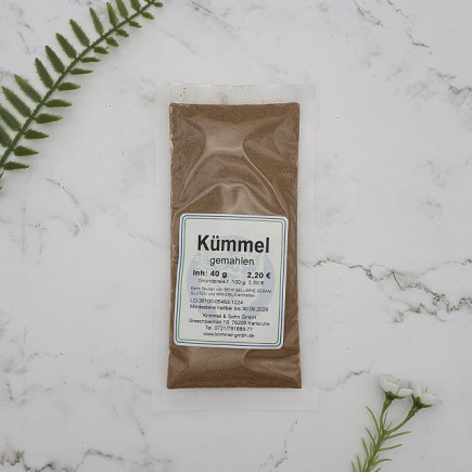 Kümmel gemahlen