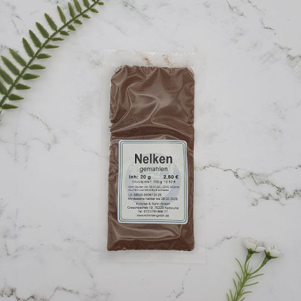Nelken gemahlen