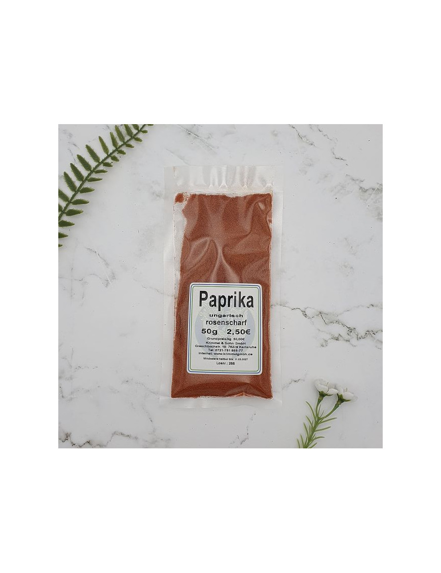 Paprika - rosenscharf, ungarisch