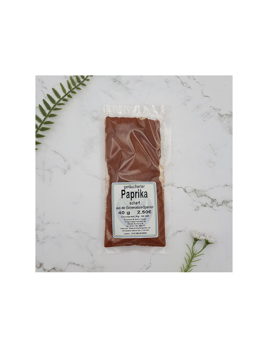 Paprika - scharf, geräuchert