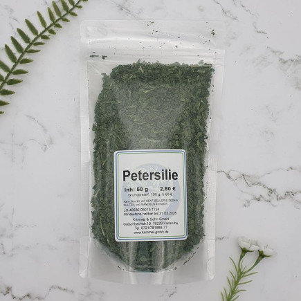 Petersilienblätter