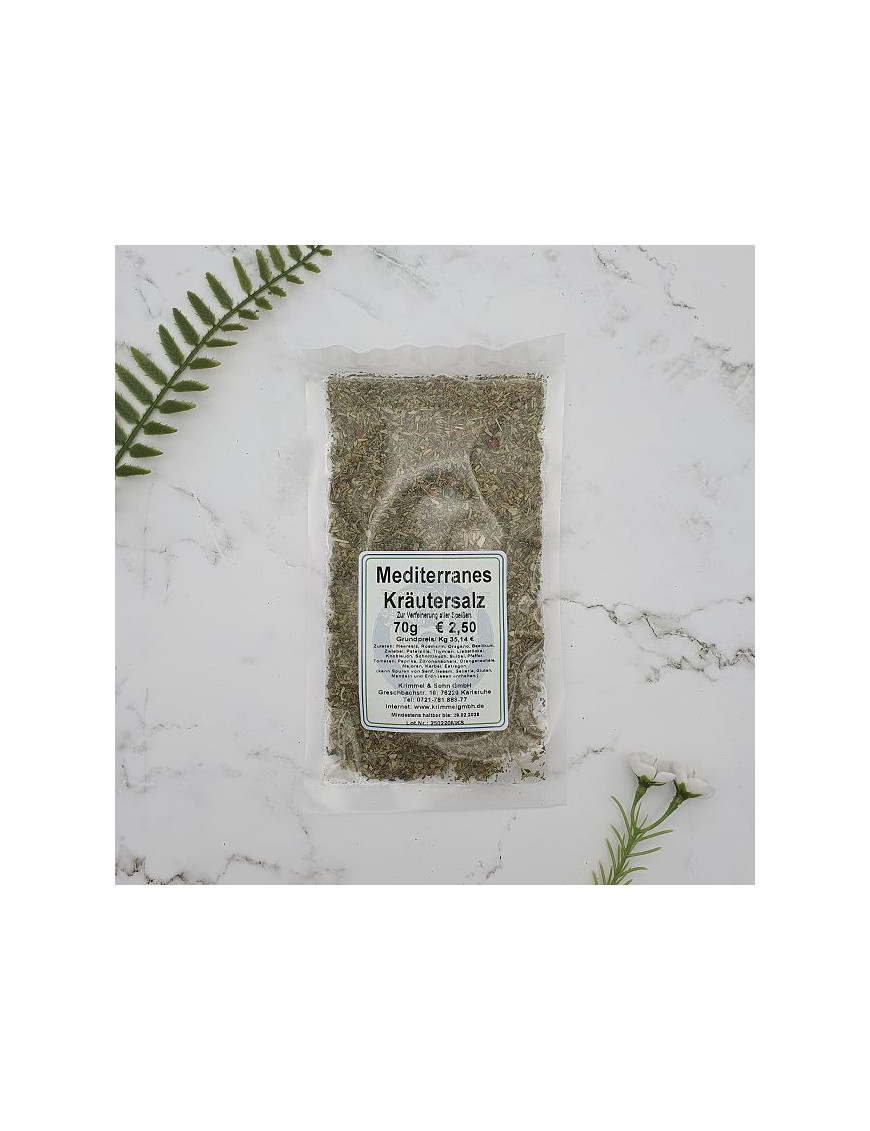 Mediterranes Kräutersalz