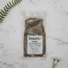 Pfeffer schwarz geschrotet - Steakpfeffer