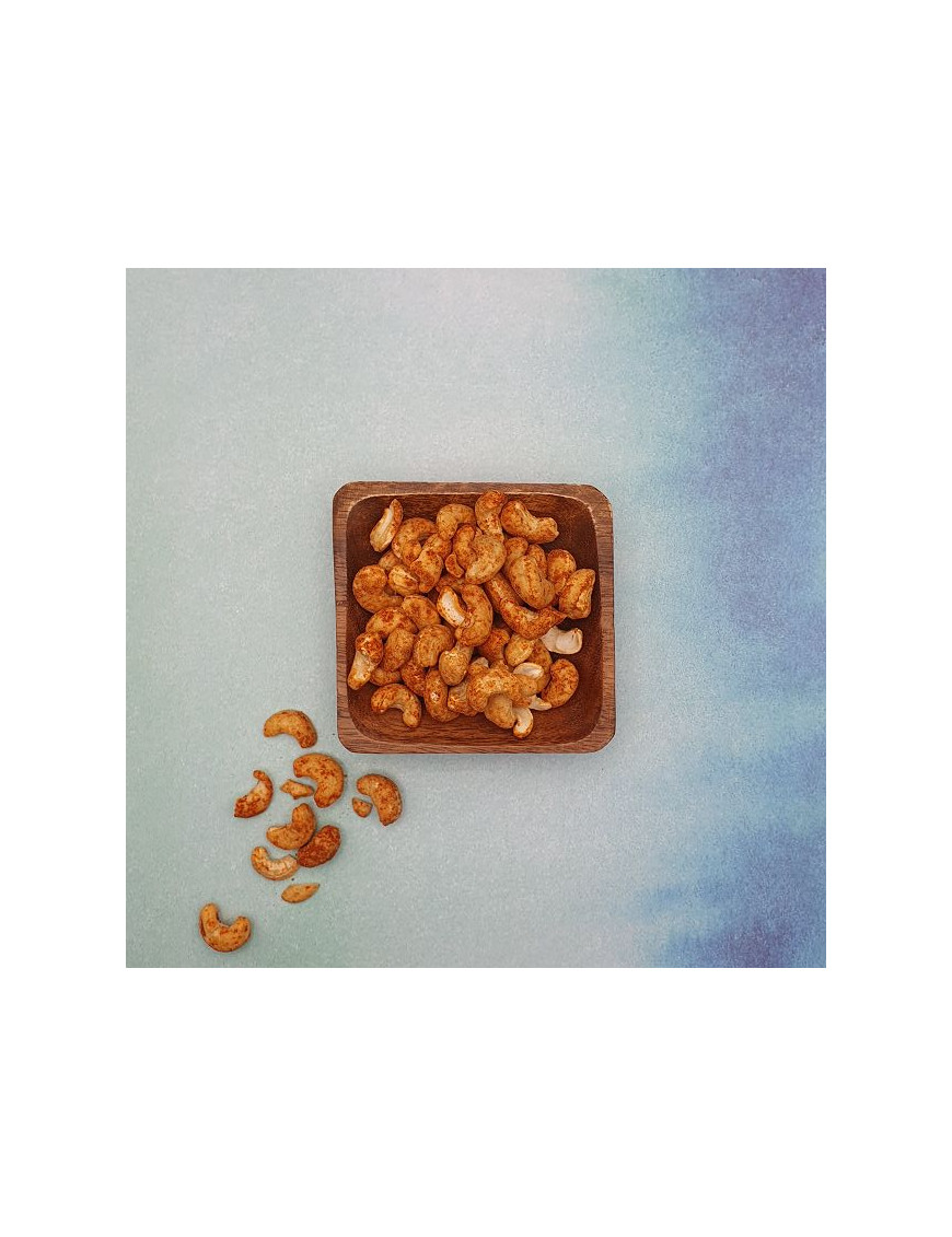 Cashewskerne geröstet - mit Chili und Salz