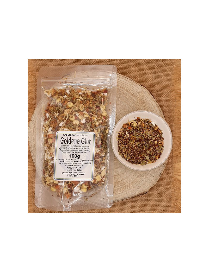 Goldene Glut (Kräuterteemischung)