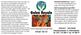 Gelee Royale, pur 1a
