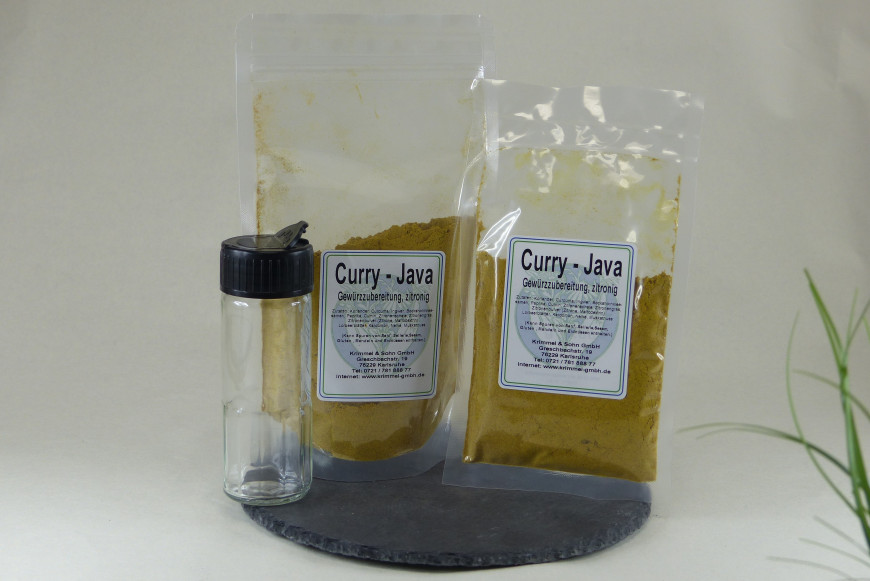 Curry Java - mild, zitronig
