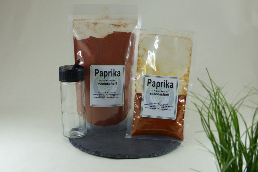 Paprika - rosenscharf, ungarisch