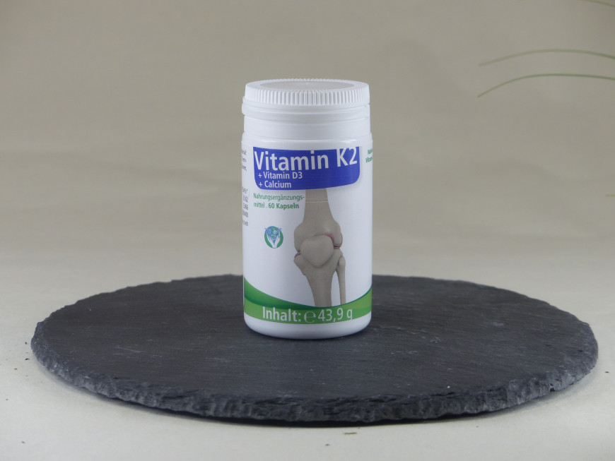 Vitamin K2 + D3 + Calcium Kapseln